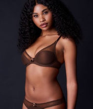 Load image into Gallery viewer, Victoire Plunge Bra JOU-145-01 (Dark)