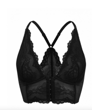 Load image into Gallery viewer, SuperBoost Lace Deep V Bra 7718 - Black