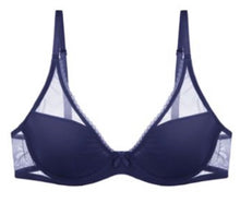 Load image into Gallery viewer, Victoire Plunge Bra JOU-145-01 (Dark)