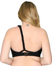 Load image into Gallery viewer, Wrapsody Bandeau Bikini Top Black