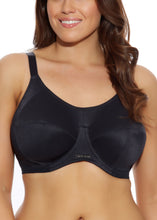 Load image into Gallery viewer, Energise EL8041 Sports Bra with J-Hook (Black)