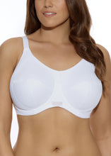 Load image into Gallery viewer, Energise EL8041 Sports Bra with J-Hook (White)