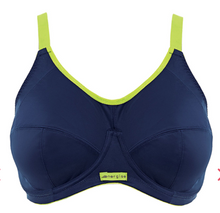 Load image into Gallery viewer, Energise EL8041 Sports Bra with J-Hook (Navy)