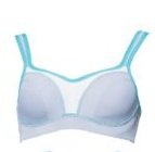 Load image into Gallery viewer, Pauline Sports Bra - Silver Teal