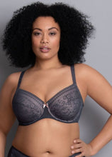 Load image into Gallery viewer, Fleur-5653 Underwire Bra - Anthracite