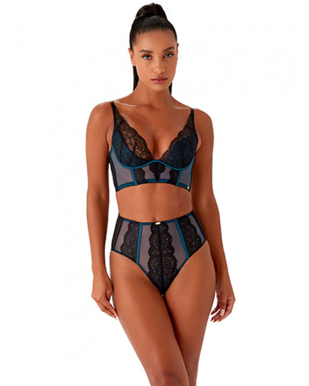 VIP Confession 19525 Longline Bra / Blue