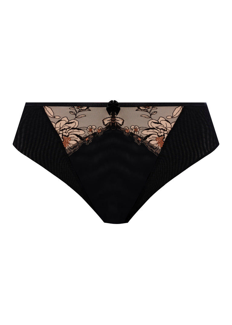 Teagan Thong EL302670 Black/Almond