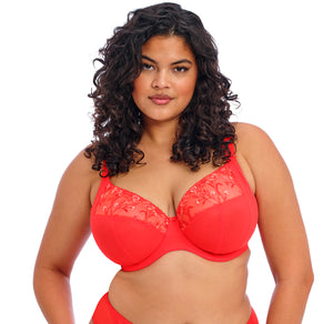 Charley EL4380 - Plunge Bra - FASHION Color - Salsa Red