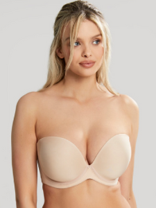 Faith-10660 Strapless Bra - Latte