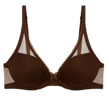 Load image into Gallery viewer, Victoire Plunge Bra JOU-145-01 (Dark)
