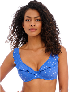 Jewel Cove High-Apex Top AS7230 - Plain Azure