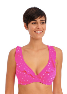 Jewel Cove High-Apex Top AS7230 Fashion - Raspberry Dots (LAST CHANCE COLOR)