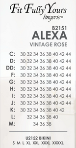 Alexa Bra B2151 - Vintage Rose