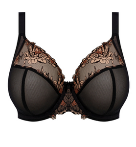 Teagan Plunge Bra EL302602 - Black/Almond