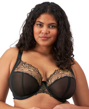 Load image into Gallery viewer, Teagan Plunge Bra EL302602 - Black/Almond
