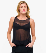 Load image into Gallery viewer, Soire Confidence Illusion Tank SOIRC1821 - Black
