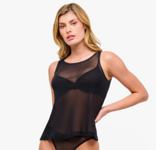 Load image into Gallery viewer, Soire Confidence Illusion Tank SOIRC1821 - Black
