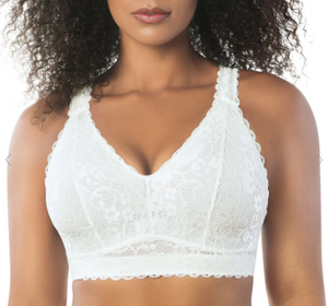 Adrianna P5482 Non-wire bralette (Black/White)