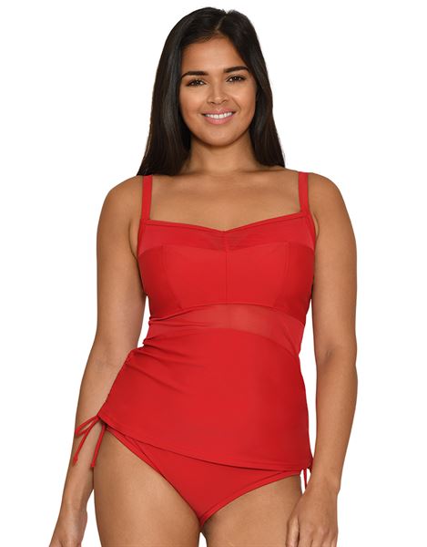 Sheer Class Tankini Top