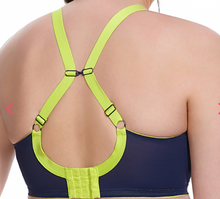 Load image into Gallery viewer, Energise EL8041 Sports Bra with J-Hook (Navy)

