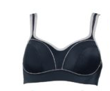 Pauline Sports Bra - Black