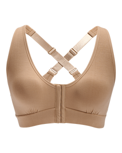 Rora Wireless Lumpectomy Front Closure Bralette AO-018 – The Full Cup