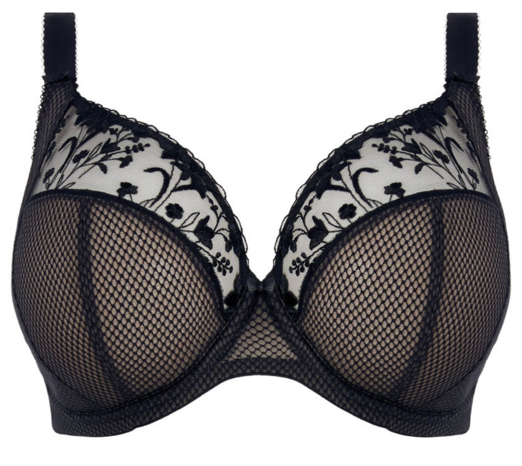 Charley  EL4380 - Plunge Bra - Black