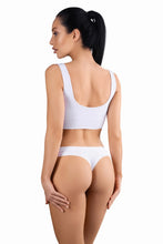 Load image into Gallery viewer, MEMEME White Thong (BWST)
