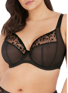 Charley  EL4380 - Plunge Bra - Black